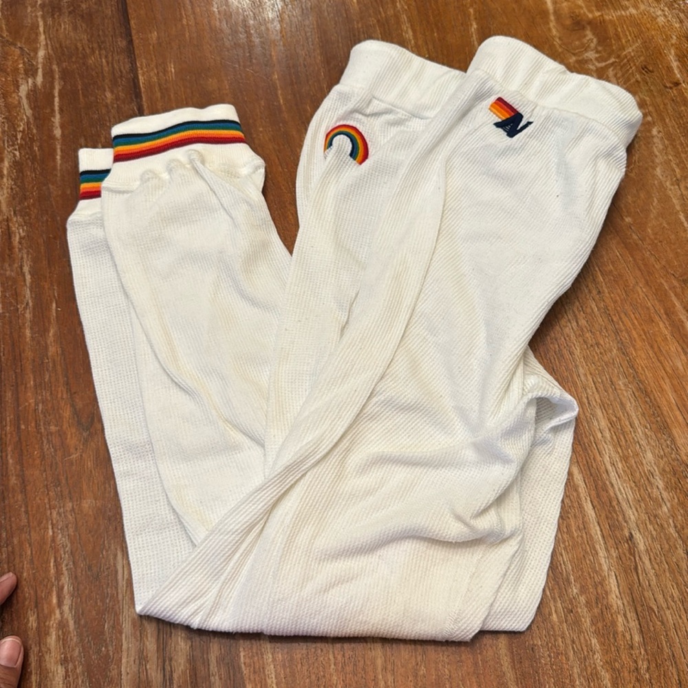 Aviator Nation, M, sheer sweat pants
